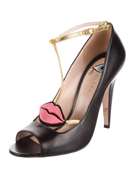 Gucci Molina Lips Pumps 